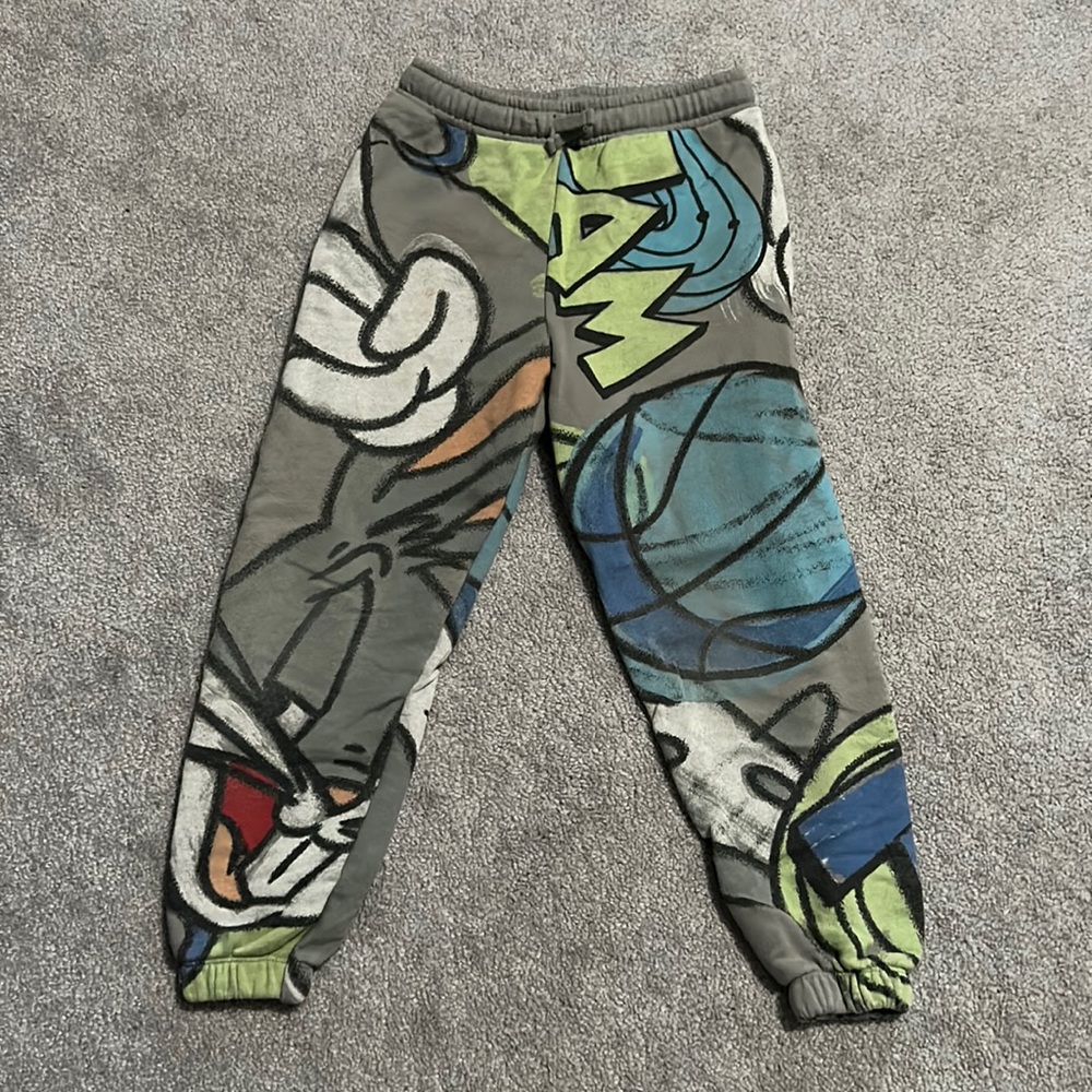 Zara kids space jam sweats size 9